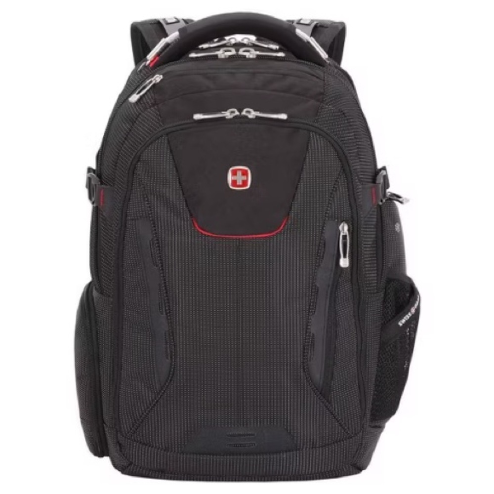 SWISSGEAR Scan Smart TSA Laptop and USB Power Plug 18.5" Backpack - Black